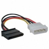  Cabo de Alimentação SATA 15cm (4 pins Molex Connector)